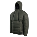 A down anorak jacket shown from a three-quarter angle against a plain white background.