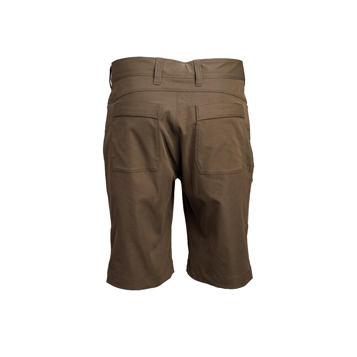 Rear view of men's hiking shorts