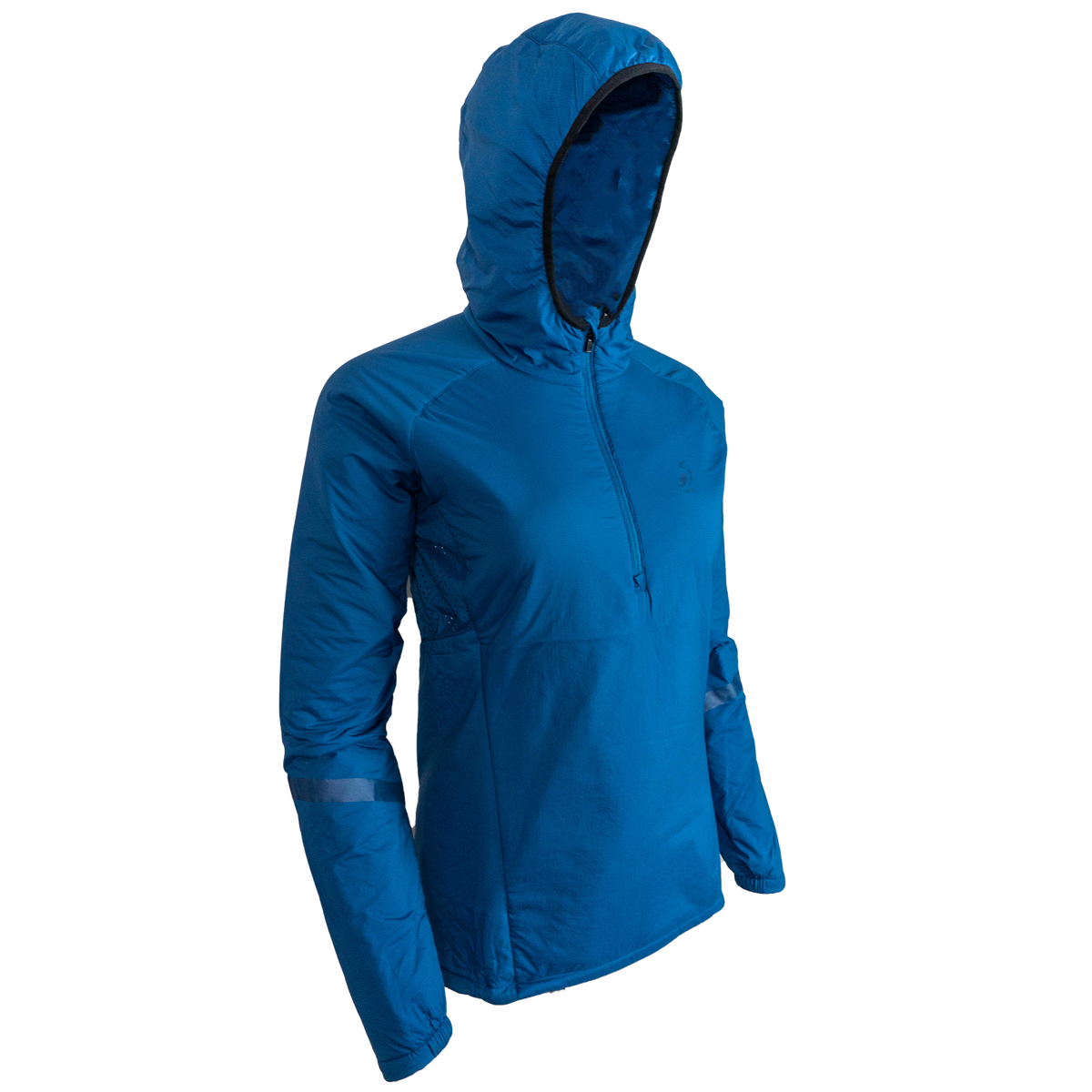 Angled front view of women's Ventus Active hoodie